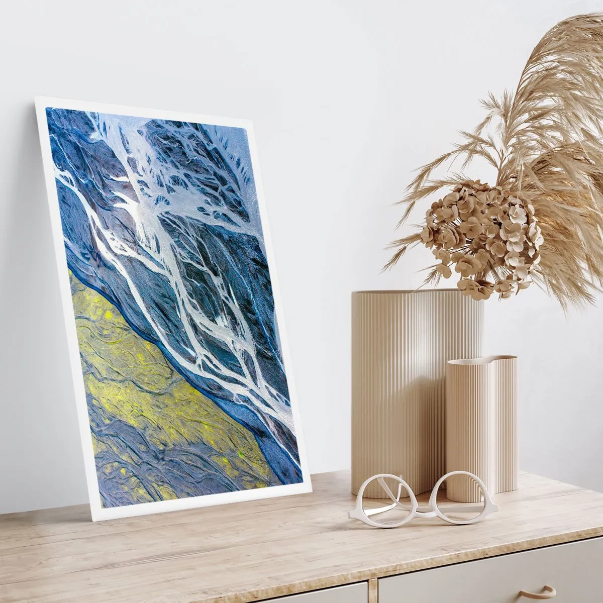 Poster - Rotstekeningen van de natuur - 50x70 cm