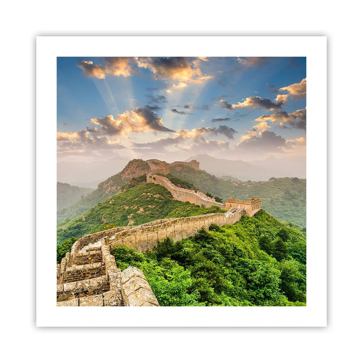 Poster - Eeuwige grootheid - 50x50 cm