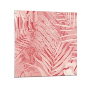 Schilderen op glas - Roze concept - 30x30 cm