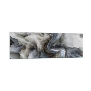 Schilderen op glas - Steen en bloem - 160x50 cm