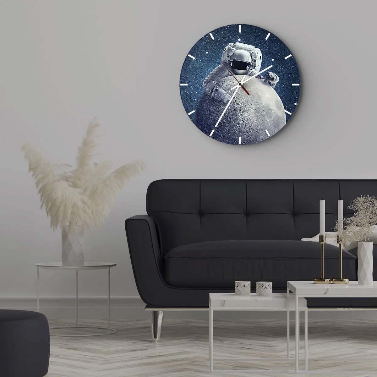 Wandklok - Klok - Ruimte grappenmaker - 40x40 cm