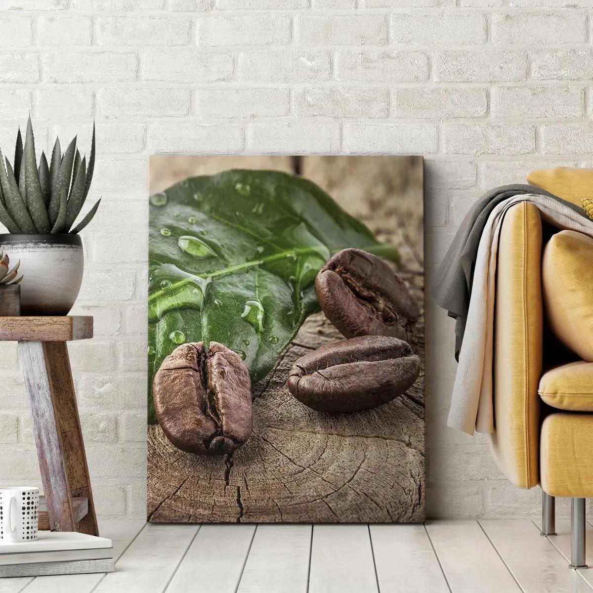 Schilderen op canvas - De meest ware en zwarte - 45x80 cm