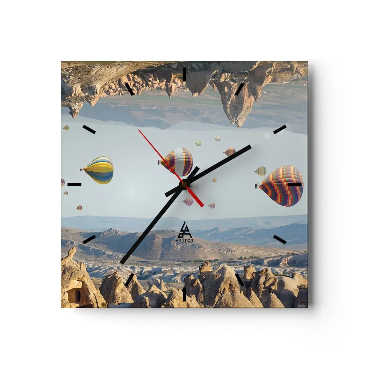 Wandklok - Klok - Alles is hier mogelijk - 40x40 cm