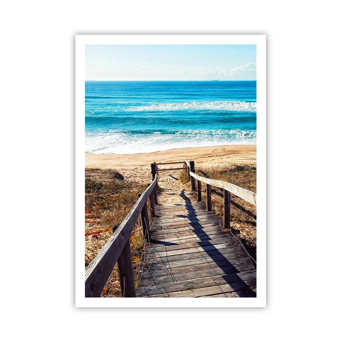 Poster - Loop maar! - 70x100 cm