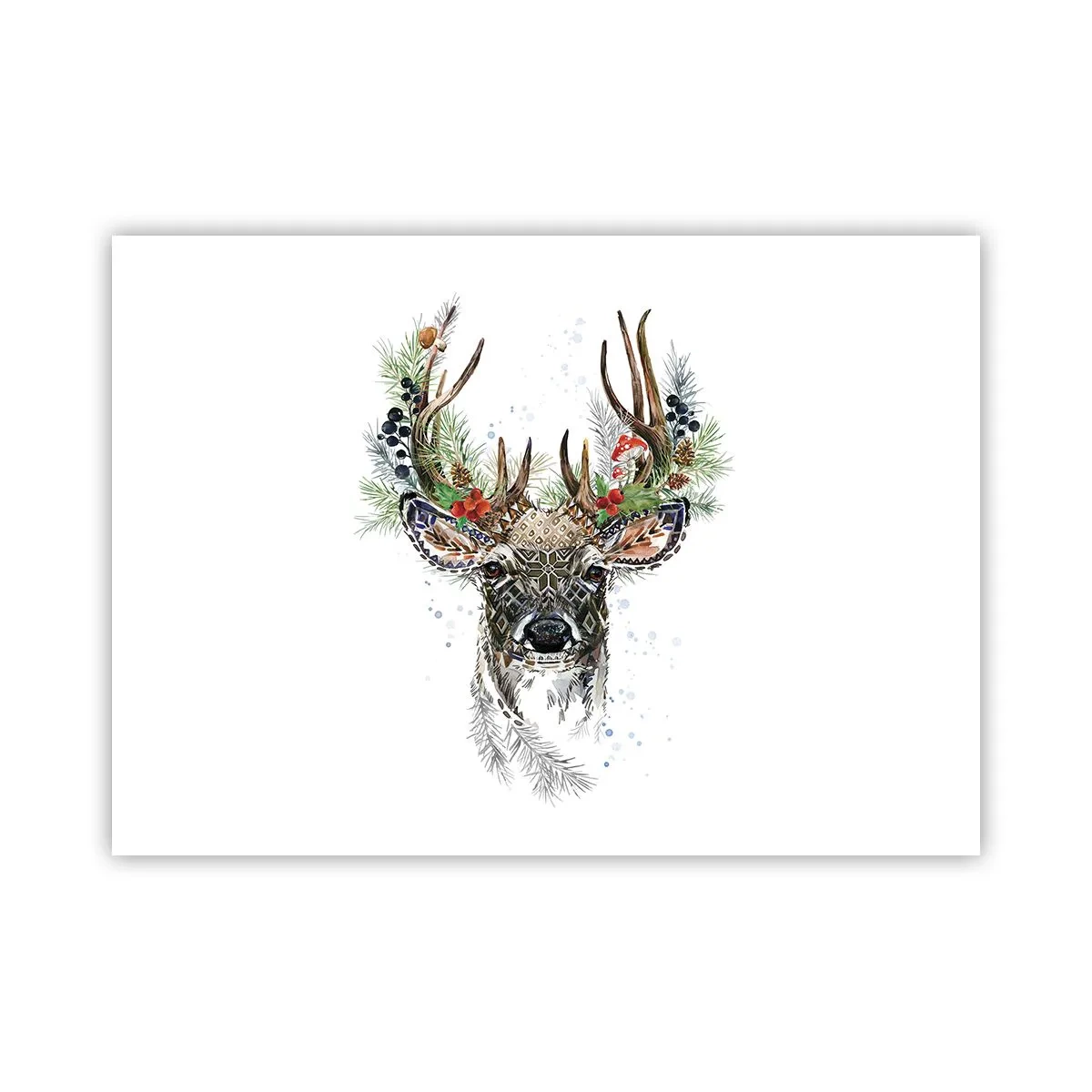 Poster - In een feestelijk gewaad - 70x50 cm