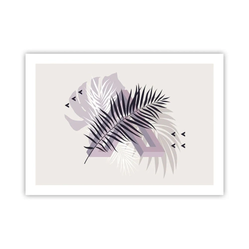 Poster - De schaduw van de schaduw - 70x50 cm