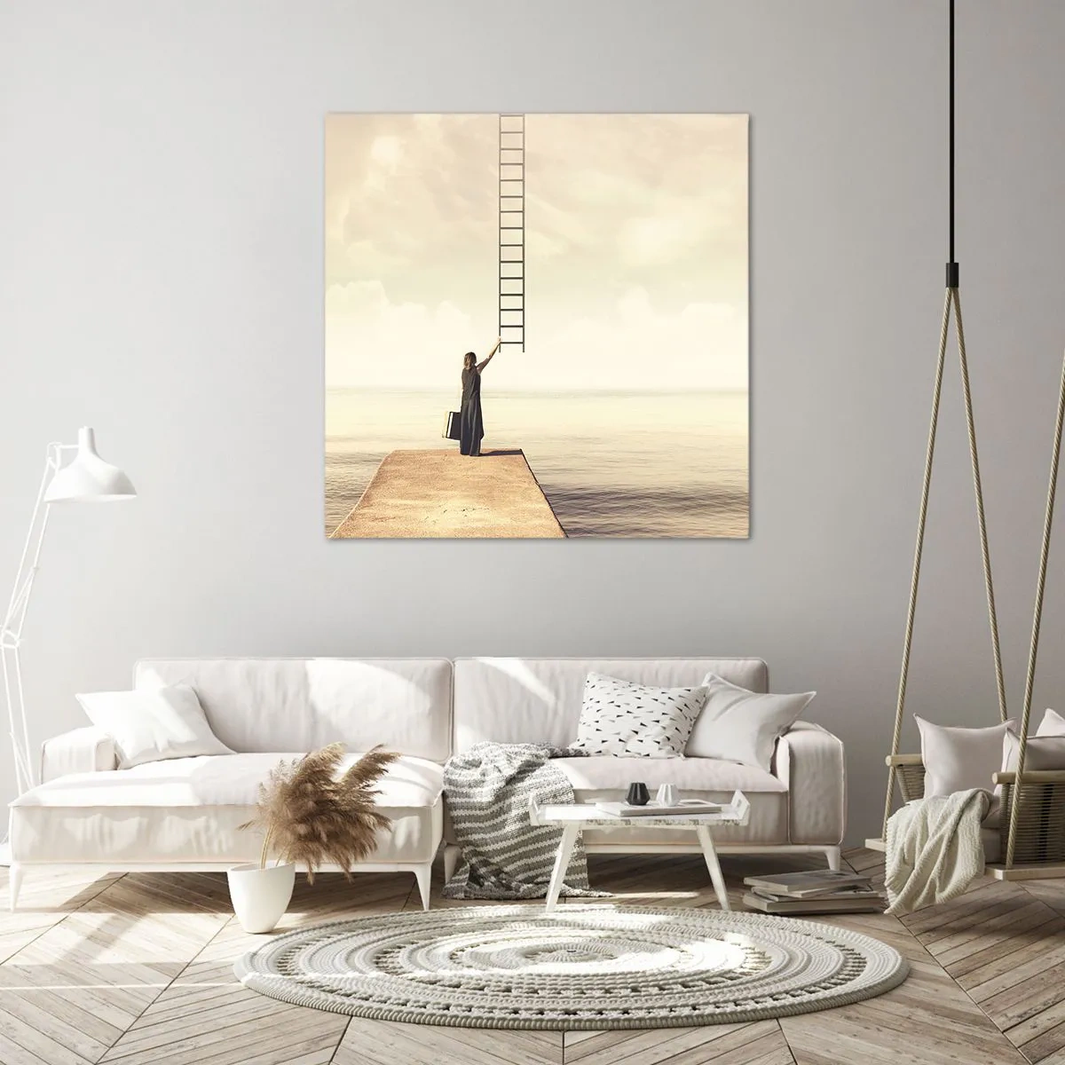 Schilderen op canvas - Een magische reis - 60x60 cm