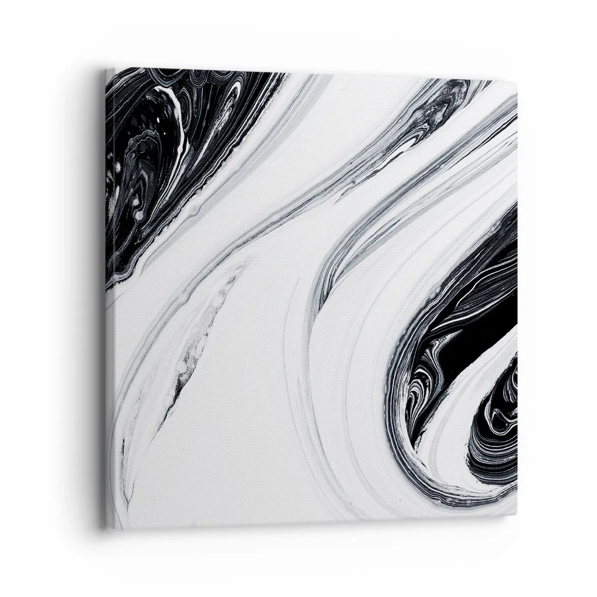 Schilderen op canvas - Een combinatie van tegenstellingen - 30x30 cm