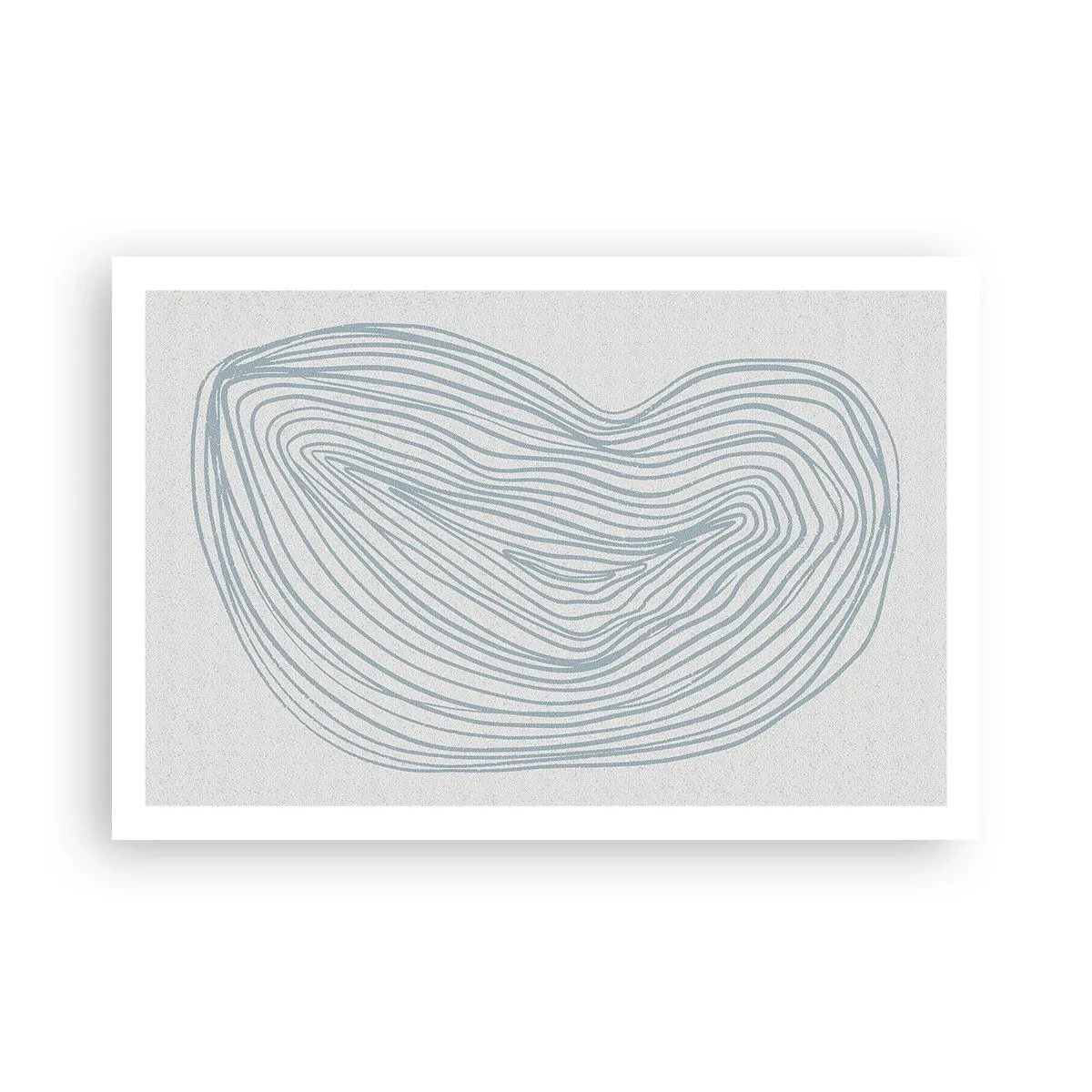 Poster - De glimlach van één druppel - 91x61 cm