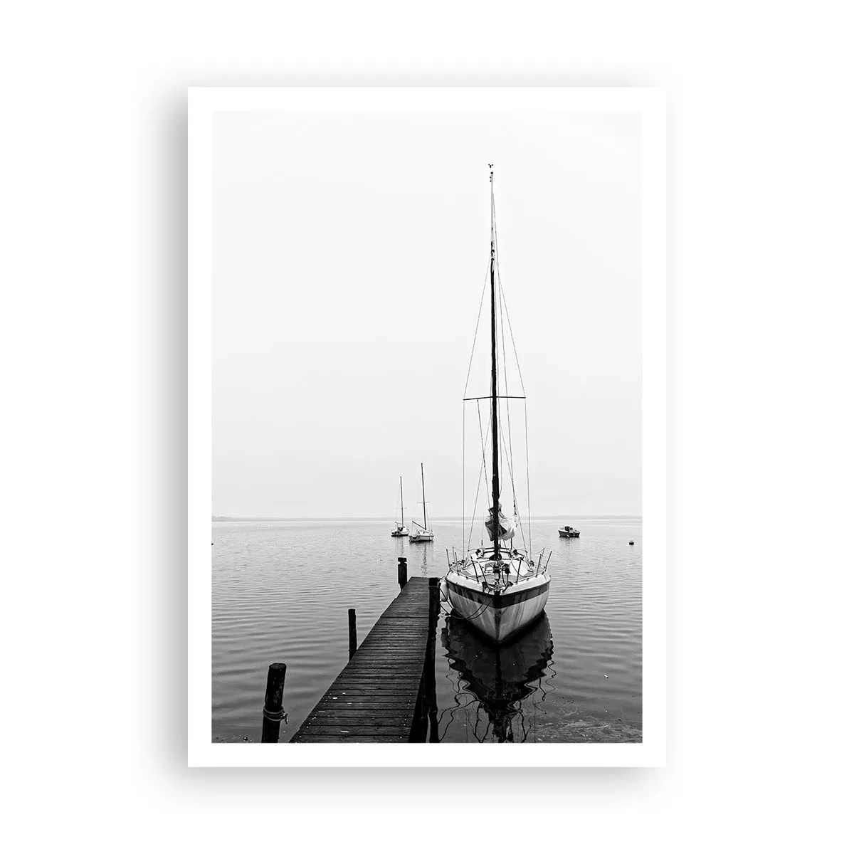 Poster - Klaar om te vertrekken - 70x100 cm