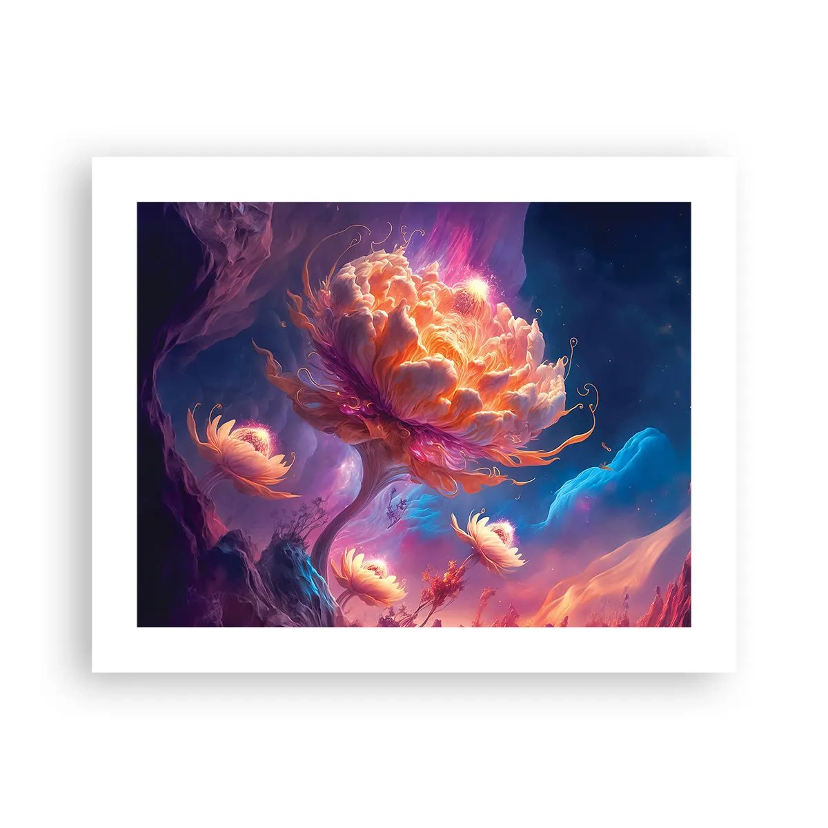 Poster - Andere wereld - 50x40 cm