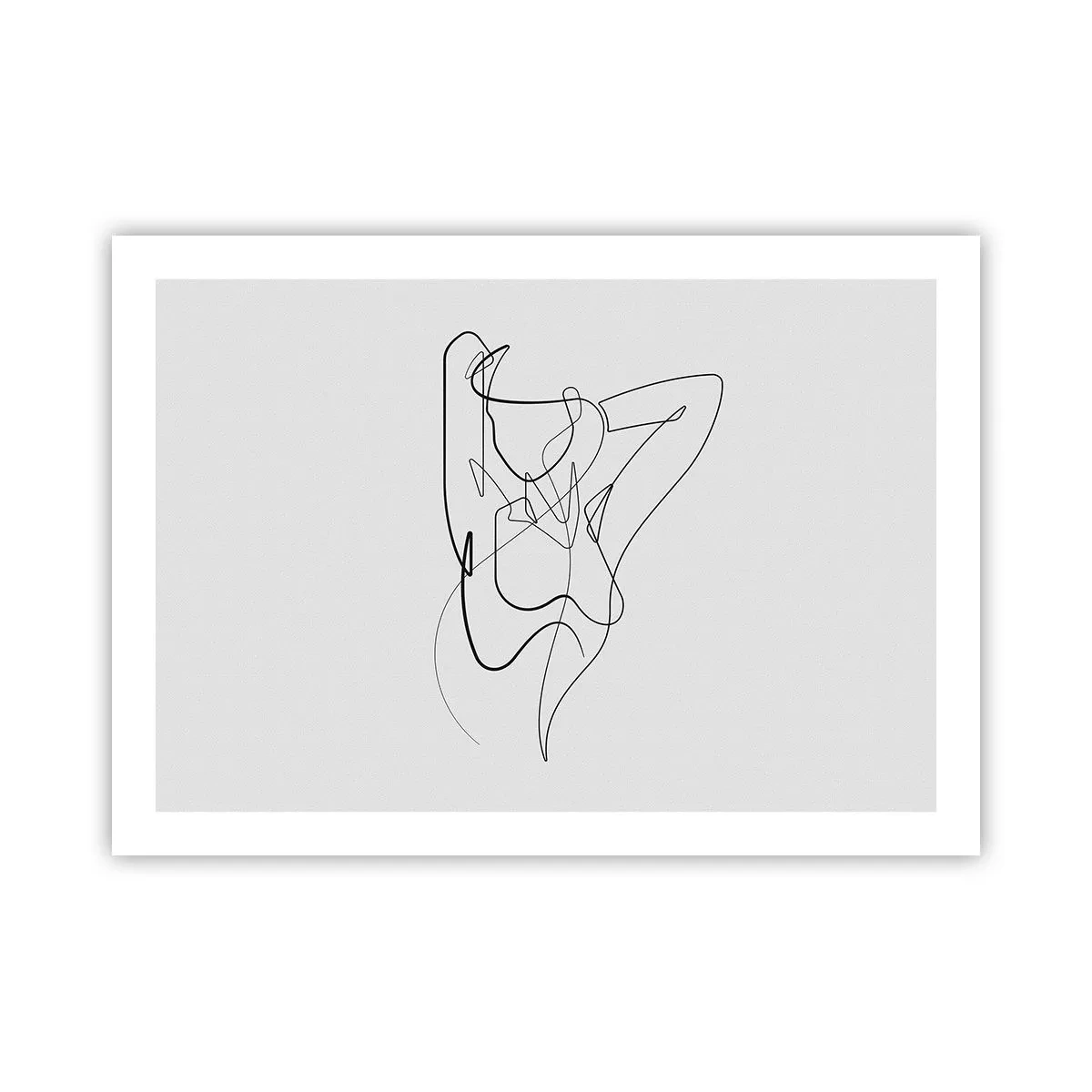 Poster - Zoals je echt bent… - 70x50 cm