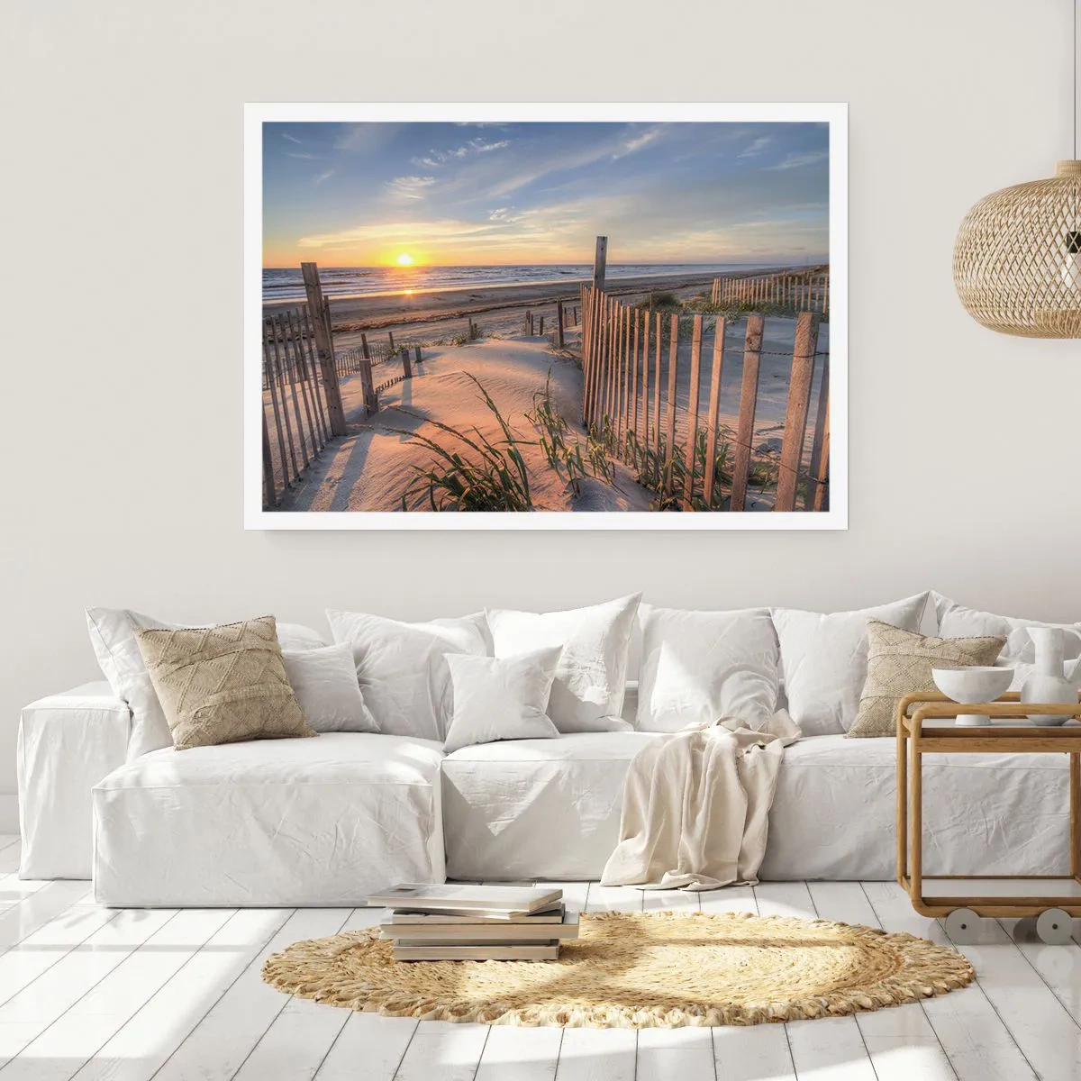 Poster - Glans en schaduw van de wind - 40x30 cm