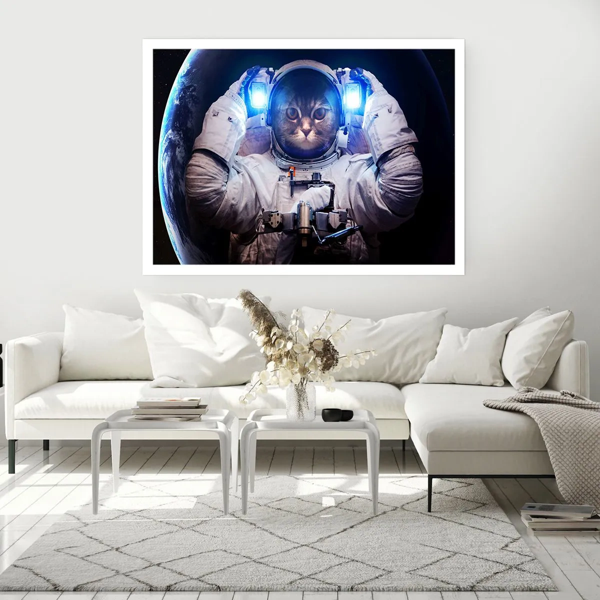 Poster - Houston, je hebt een probleem - 40x30 cm