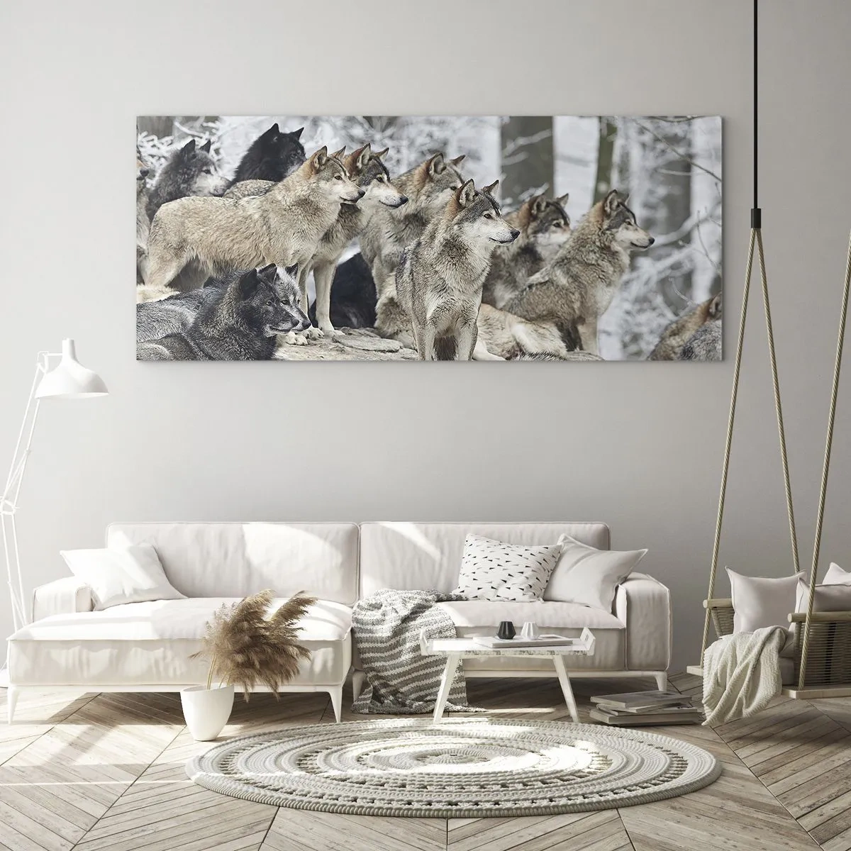 Schilderen op glas - Familie en vrienden - 120x50 cm