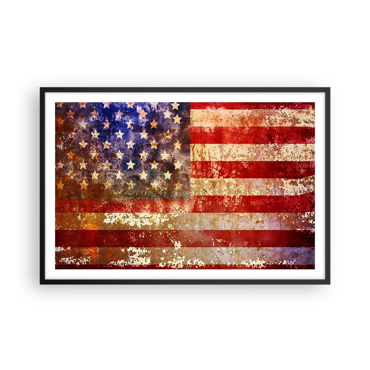 Poster in een zwarte lijst - Glorie vervaagt niet - 91x61 cm
