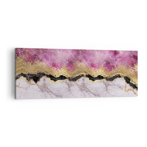 Schilderen op canvas - Op de grens - 140x50 cm