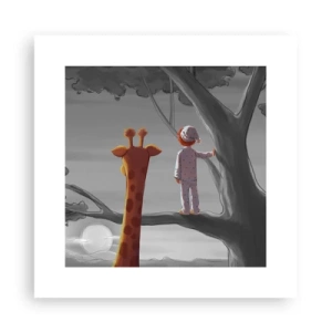 Poster - Dit gebeurt echt - 30x30 cm