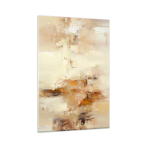 Schilderen op glas - Ziel van Amber - 80x120 cm