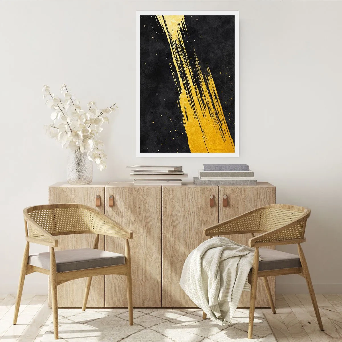 Poster - Spring in hyperruimte - 50x70 cm