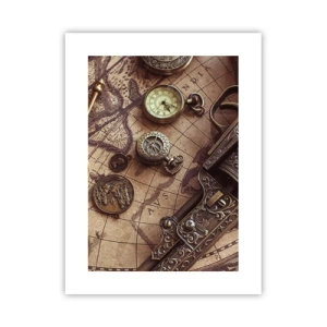 Poster - Avontuur roept - 30x40 cm