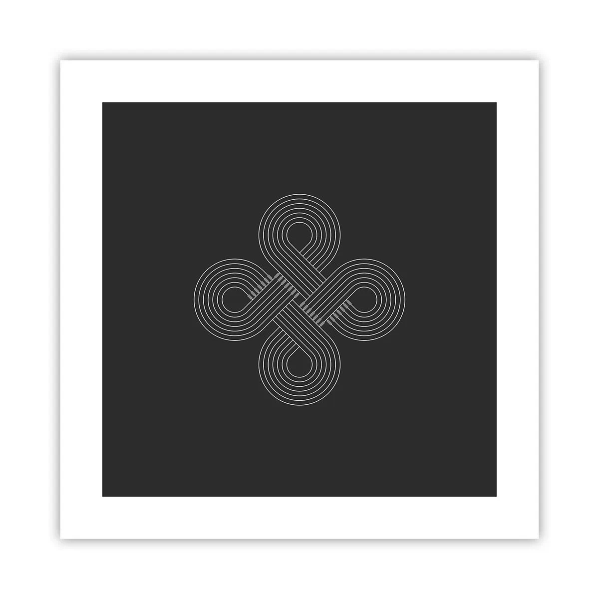 Poster - In de Keltische geest - 40x40 cm