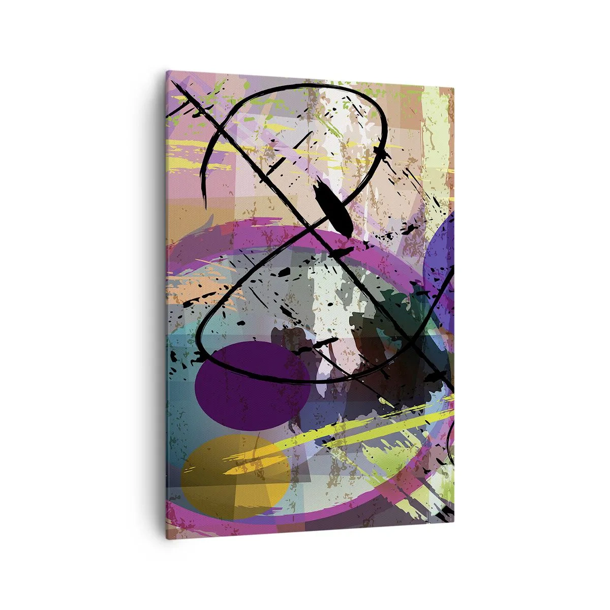 Schilderen op canvas - Je kunt rechtdoor of rondom - 70x100 cm