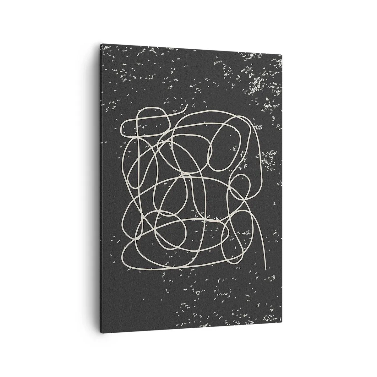 Schilderen op canvas - Dwalende gedachten - 50x70 cm