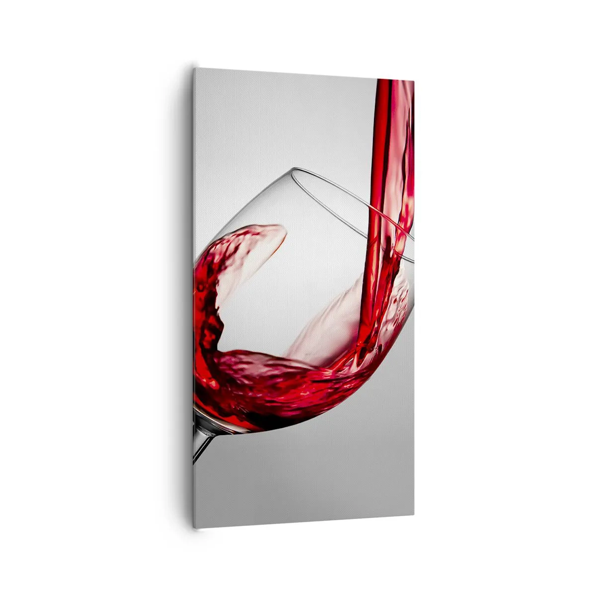 Schilderen op canvas - Kleur - beweging - geluid - 65x120 cm