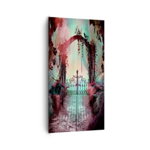 Schilderen op canvas - Geheime Tuin - 65x120 cm