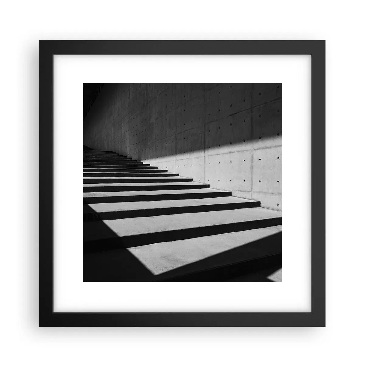 Poster in een zwarte lijst - De rauwe schoonheid van het modernisme - 30x30 cm