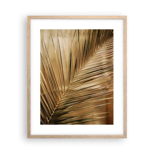 Een poster in een licht eiken lijst - Natuurlijke zuilengalerij - 40x50 cm