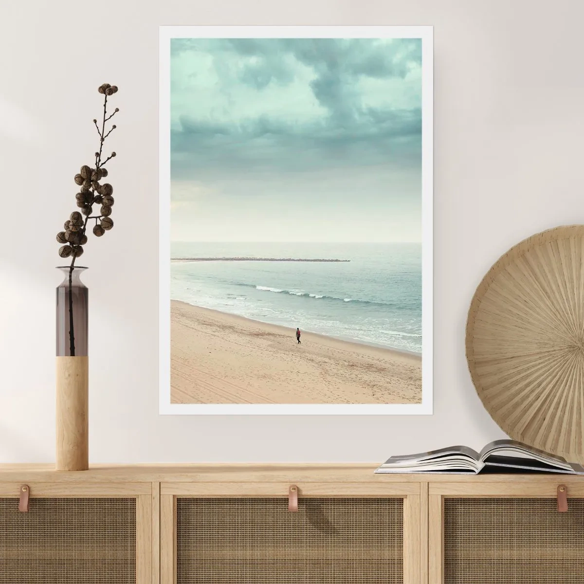 Poster - op zoek naar vrede - 50x70 cm