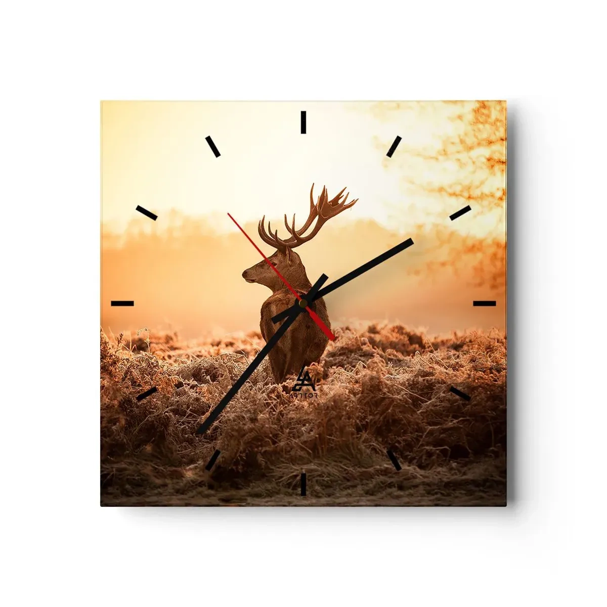 Wandklok - Klok - Heer van het landgoed - 40x40 cm