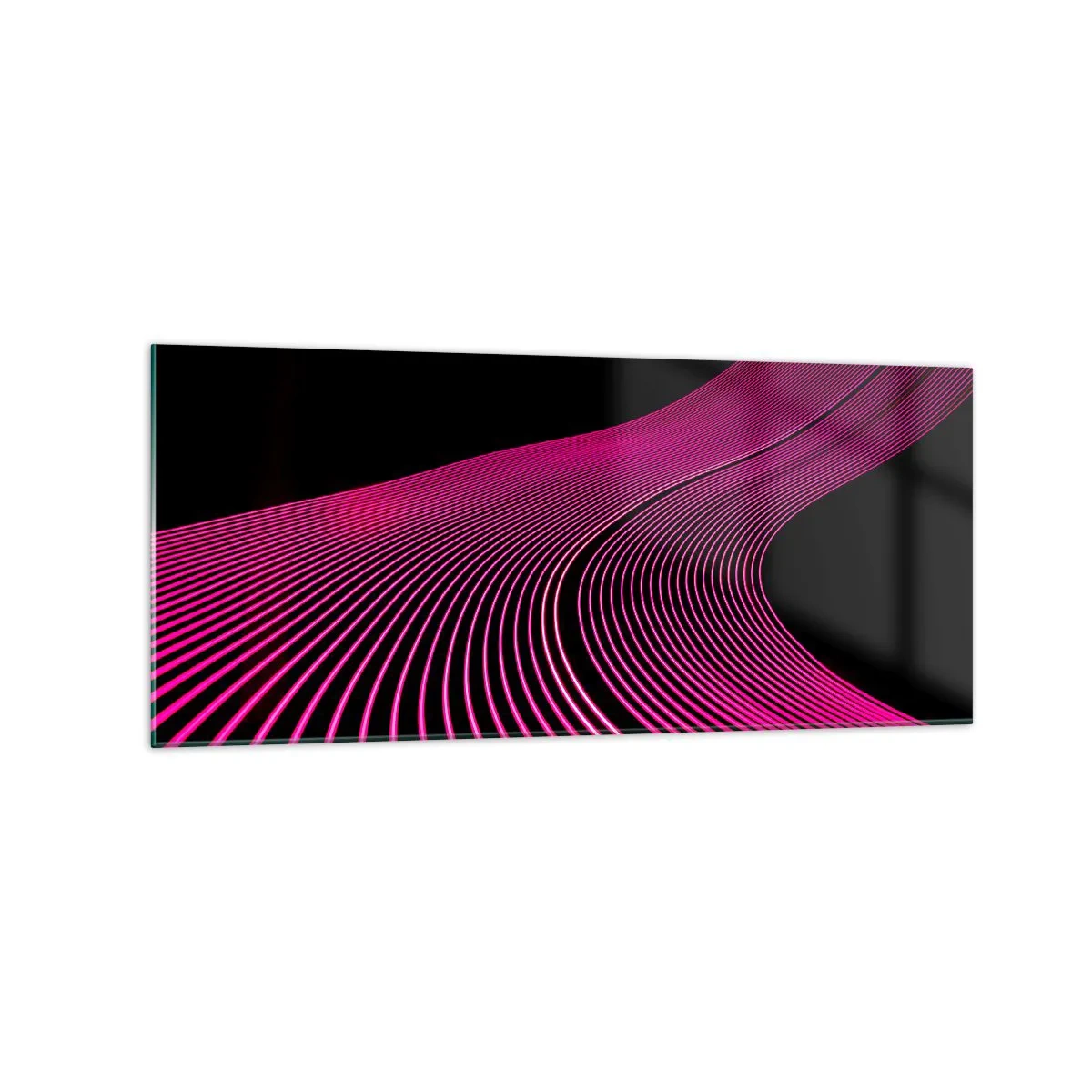 Schilderen op glas - Avenue van licht - 120x50 cm