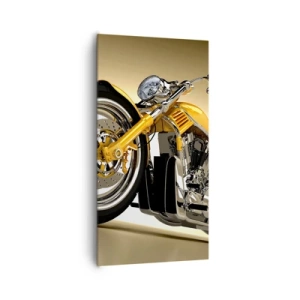 Schilderen op canvas - Een droom van kracht en snelheid - 65x120 cm