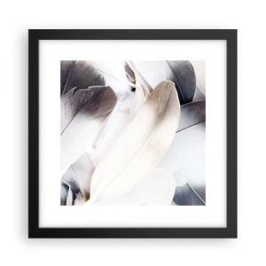 Poster in een zwarte lijst - Bijna engelachtig - 30x30 cm
