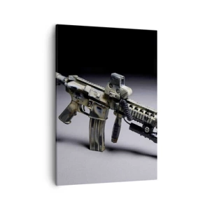 Schilderen op canvas - Altijd dreigend - 50x70 cm