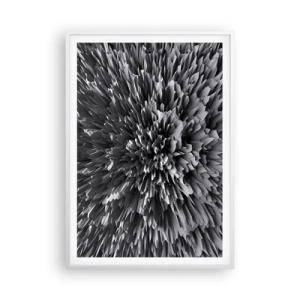 Poster in een witte lijst - Strikter kan het niet - 70x100 cm