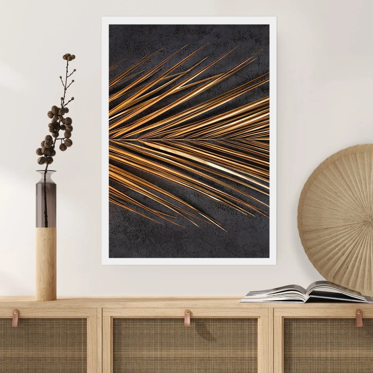 Poster - Het goud van de tropen - 40x50 cm