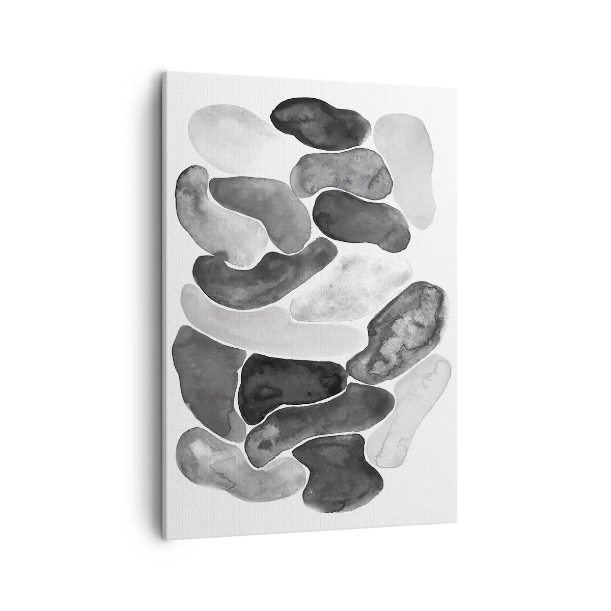 Schilderen op canvas - Rotsachtige abstractie - 50x70 cm
