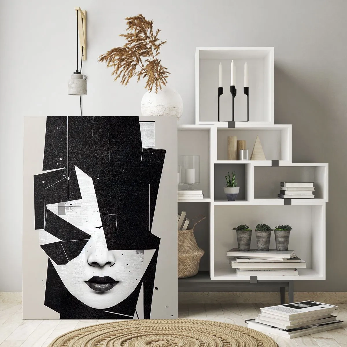 Schilderen op glas - Diep verborgen - 80x120 cm