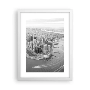 Poster in een witte lijst - Hoe niet lief te hebben? - 30x40 cm