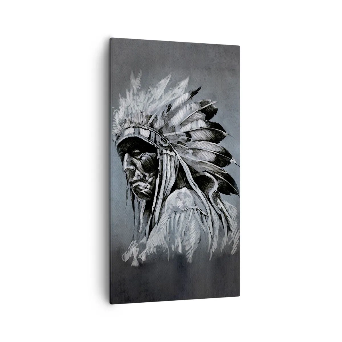Schilderen op canvas - Keer terug naar de wortels - 55x100 cm