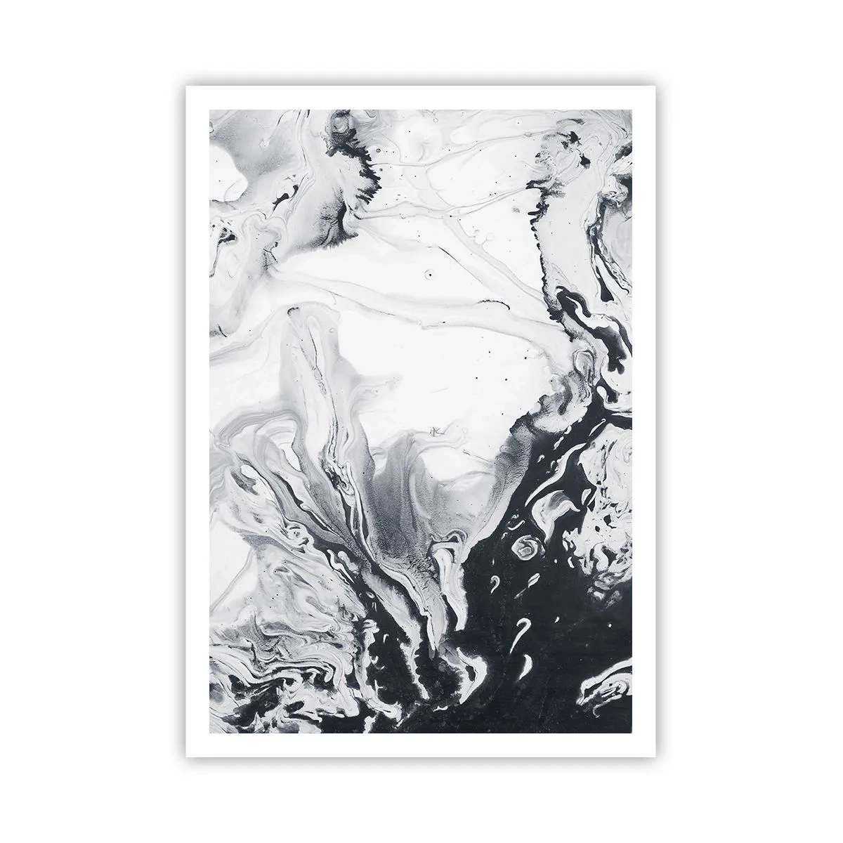 Poster - Het binnenste van de aarde - 70x100 cm