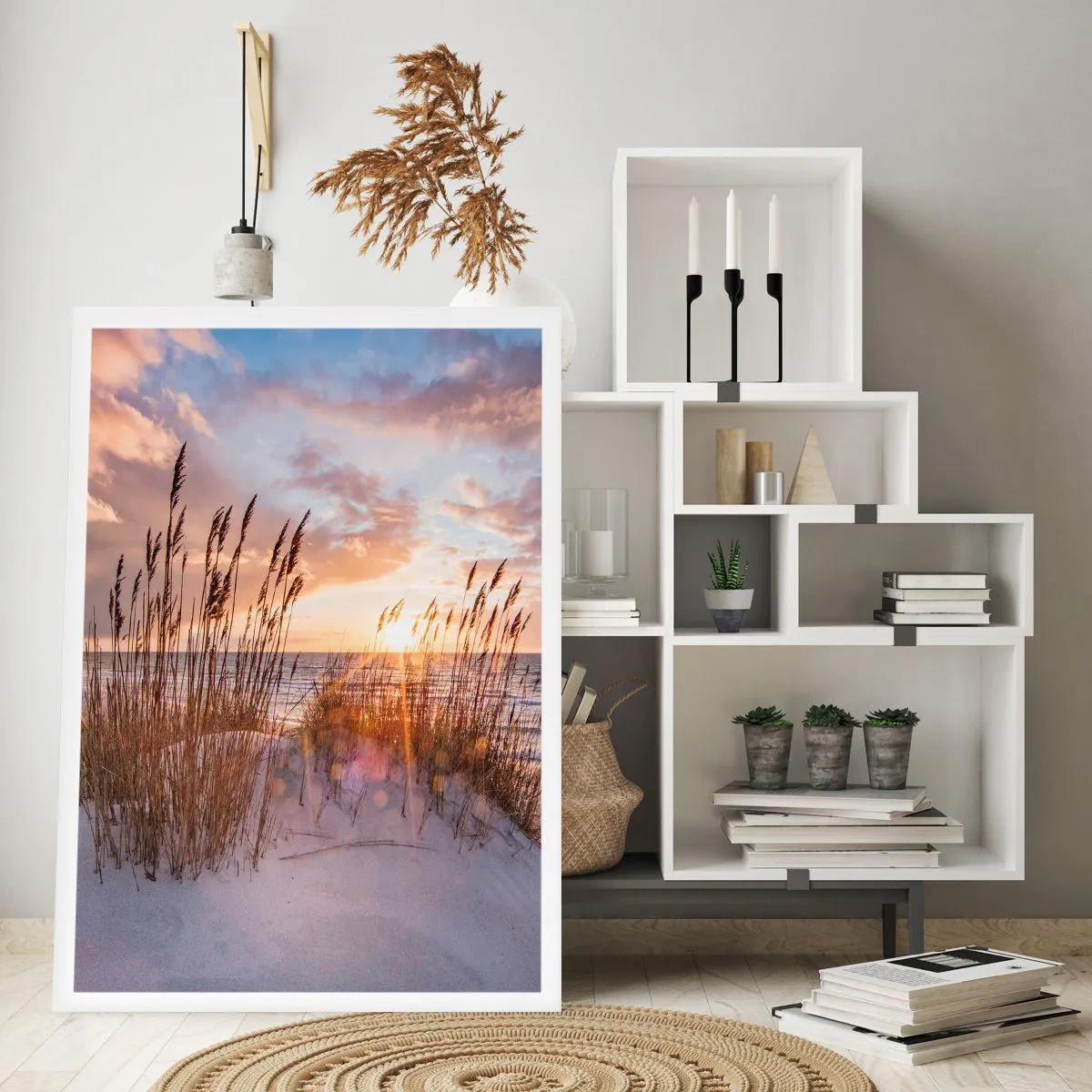 Poster - Afscheid van de zon en de wind - 30x40 cm