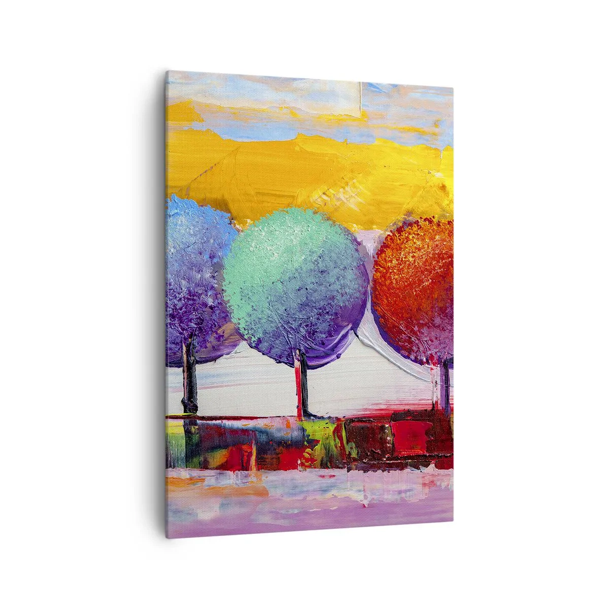 Schilderen op canvas - Driemaal is scheepsrecht - 70x100 cm