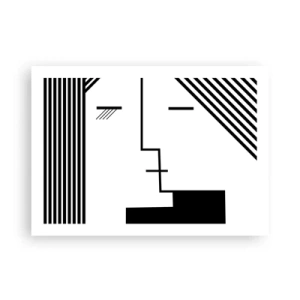 Poster - Alleen maar een kus - 70x50 cm