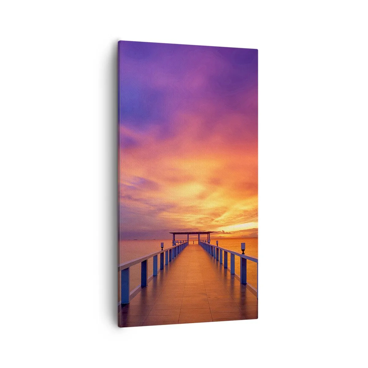 Schilderen op canvas - Zonder einde - 55x100 cm