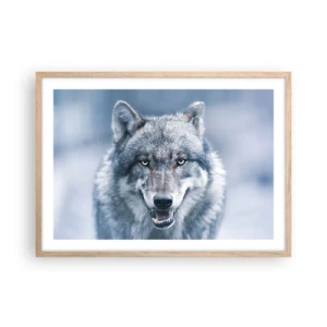 Een poster in een licht eiken lijst - Ga jij de uitdaging aan? - 70x50 cm